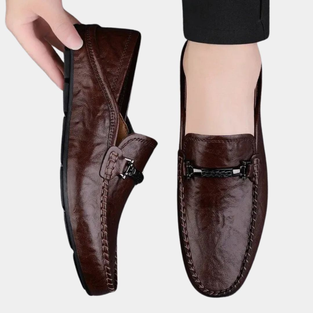 Bourne and Mason Elegant Leather Loafers