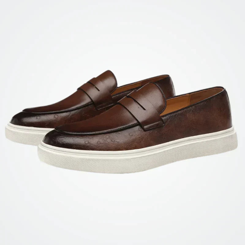Elysian Leather Loafer Slip On Loafer