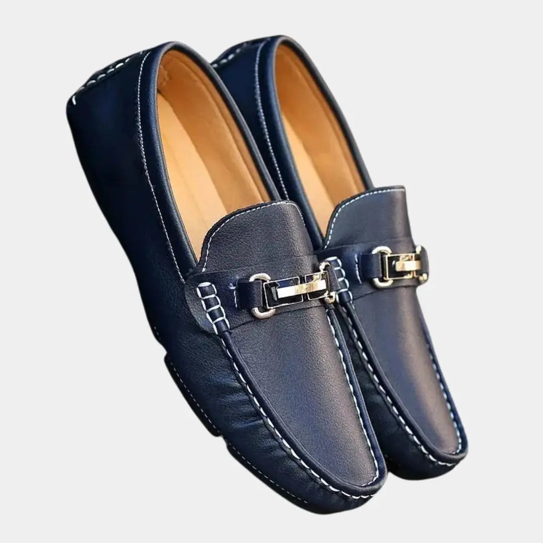 Elegant Full-Grain Leather Loafers