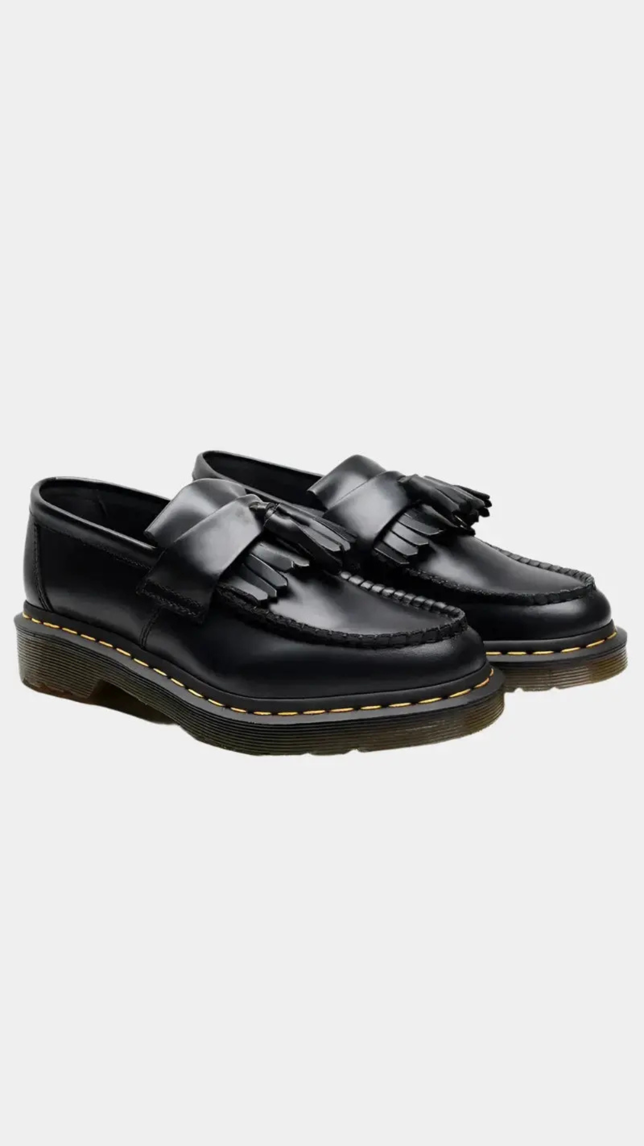 Elegant Black Leather Loafers