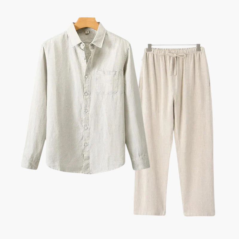Torino Linen Set (Long Sleeves)