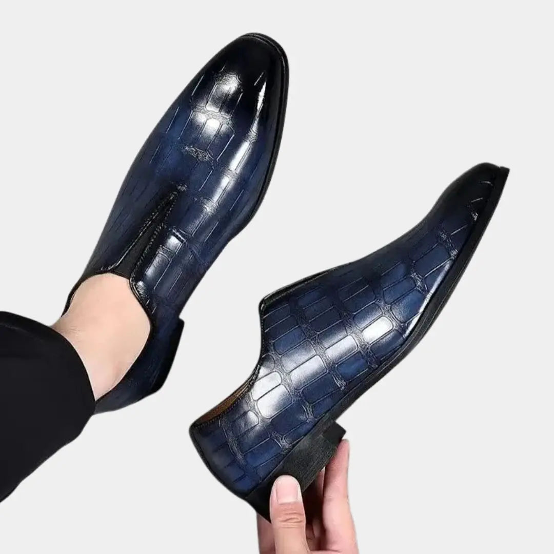 Sovereign Leather Slip-Ons