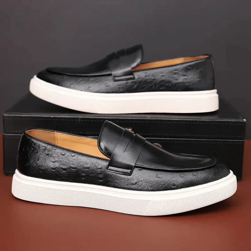 Elysian Leather Loafer Slip On Loafer