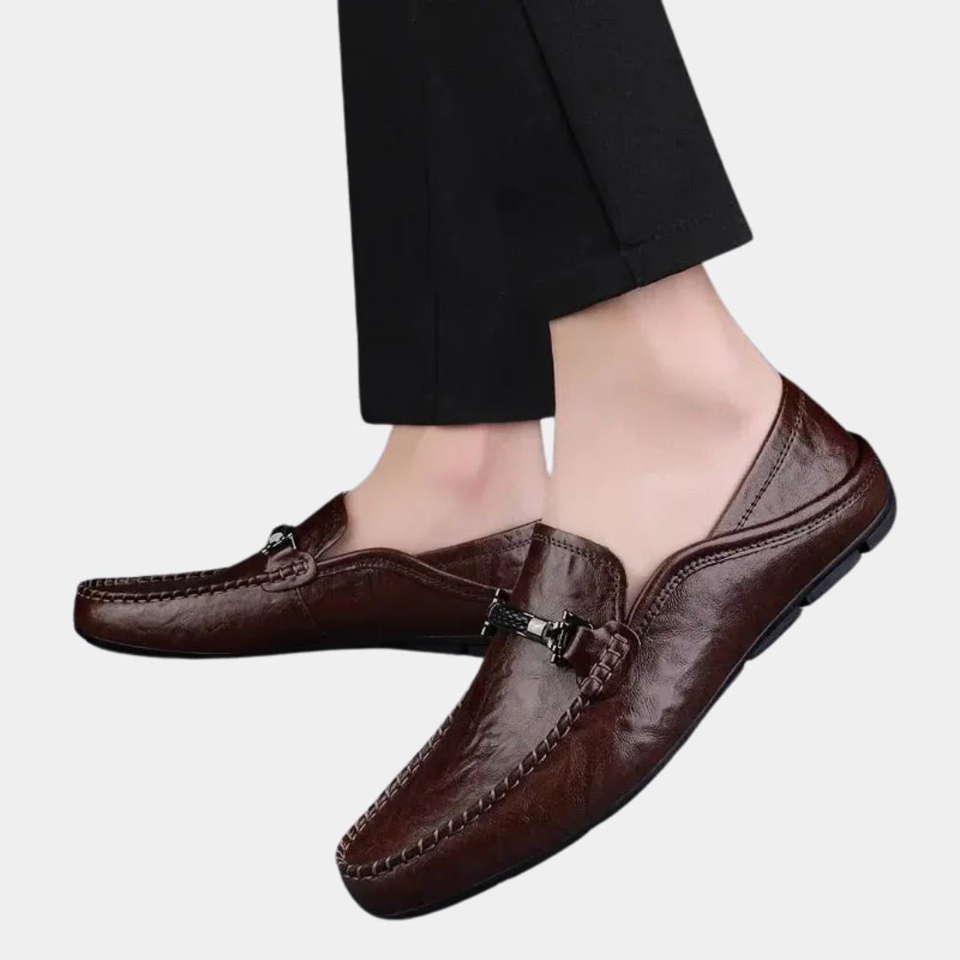 Bourne and Mason Elegant Leather Loafers