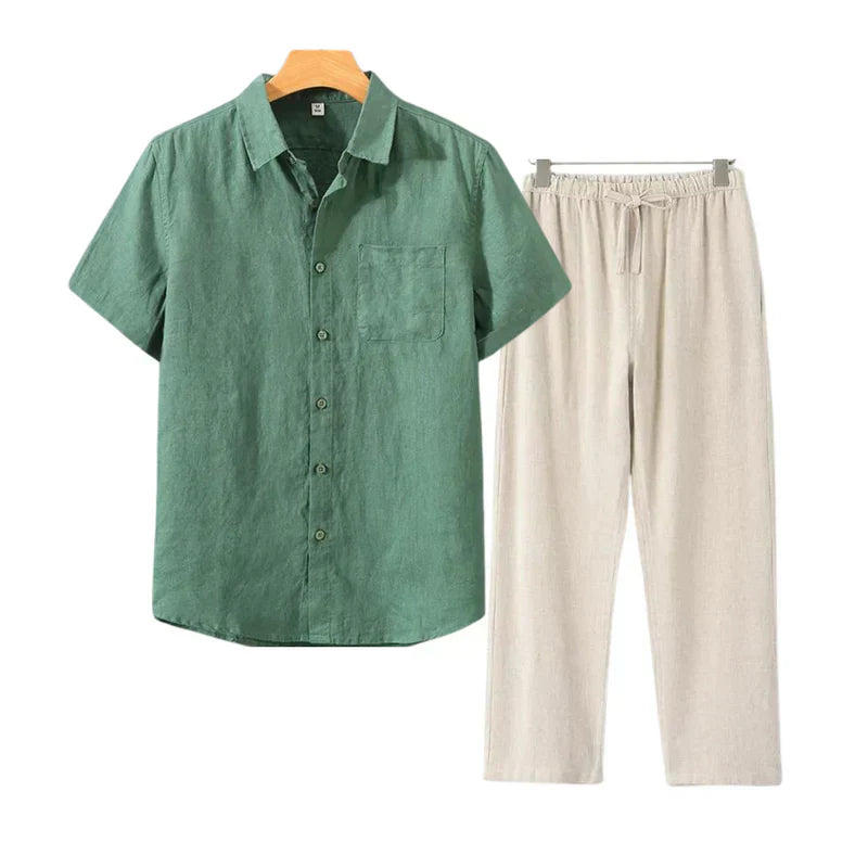 Torino Linen Combo (Short Sleeve)