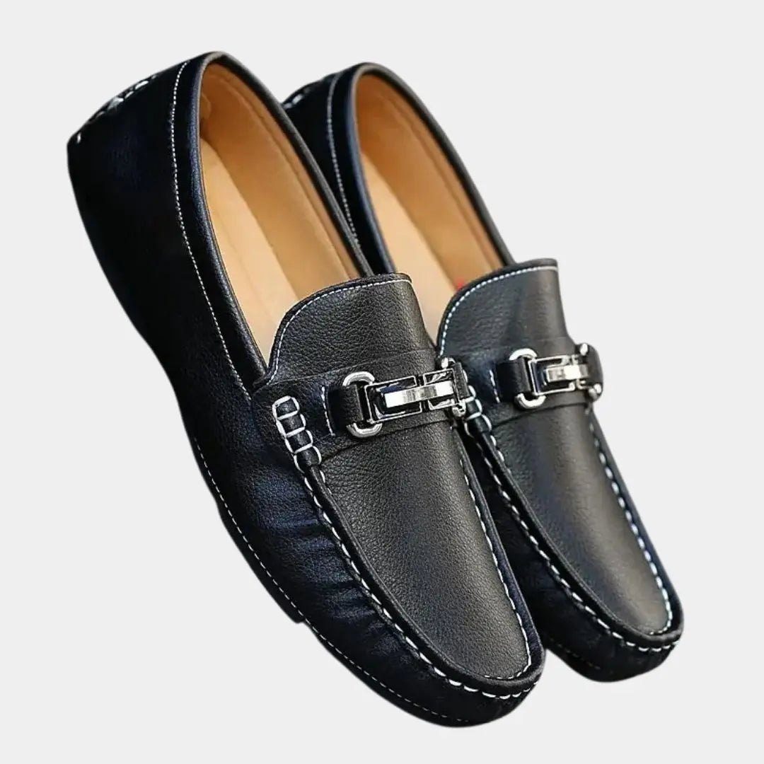 Elegant Full-Grain Leather Loafers