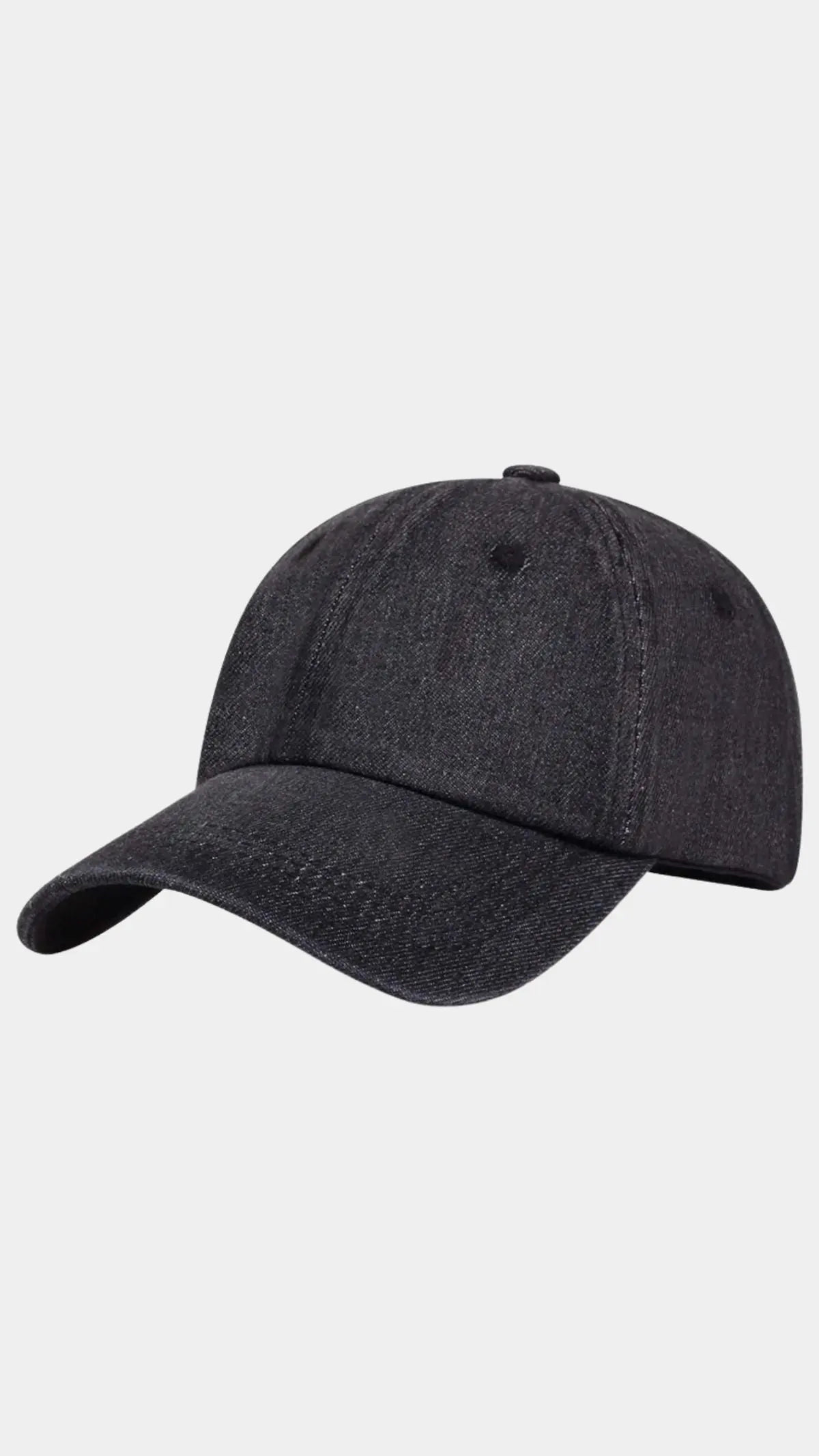 Minimalist Oxford Denim Cap