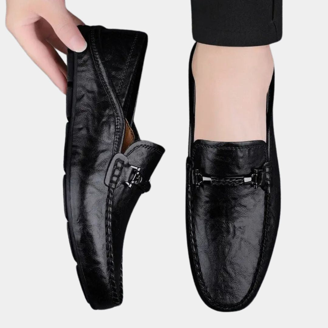 Bourne and Mason Elegant Leather Loafers