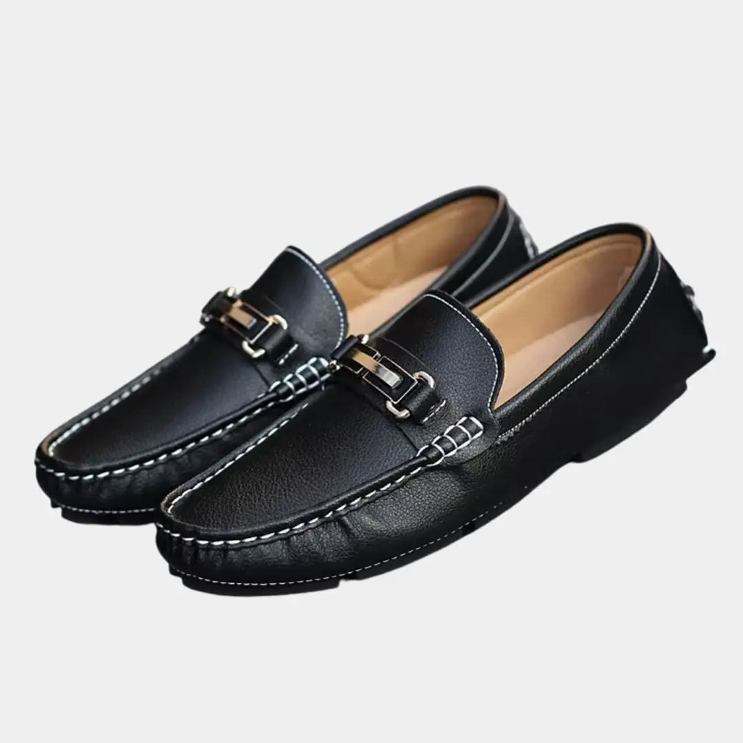 Elegant Full-Grain Leather Loafers