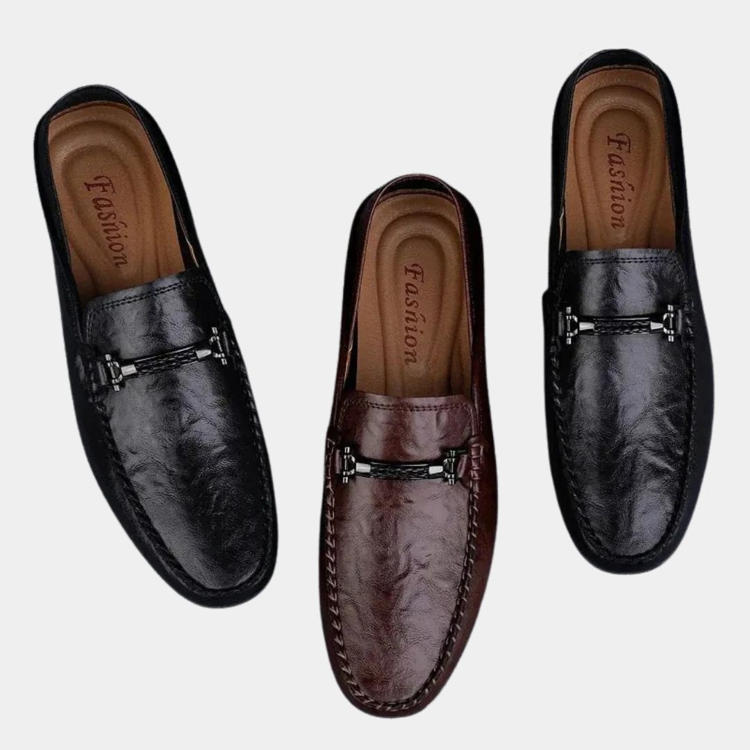 Bourne and Mason Elegant Leather Loafers