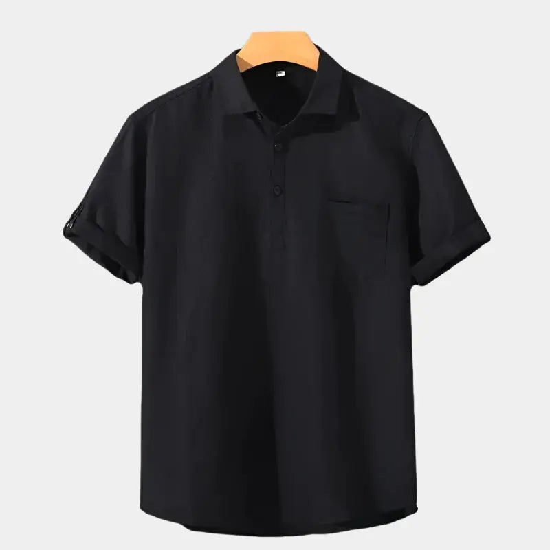 Essential Linen Polo Shirt