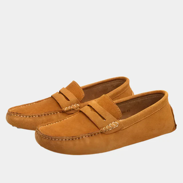 Classic Suede Slip-On Shoes