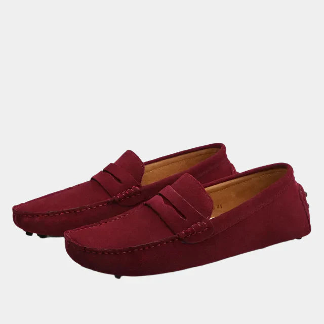 Classic Suede Slip-On Shoes
