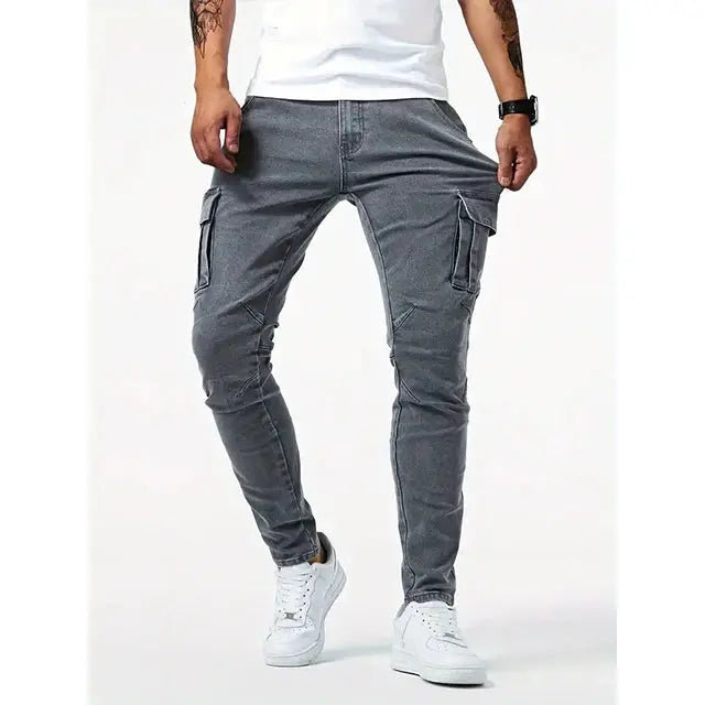 Belmont Denim Cargo Pants
