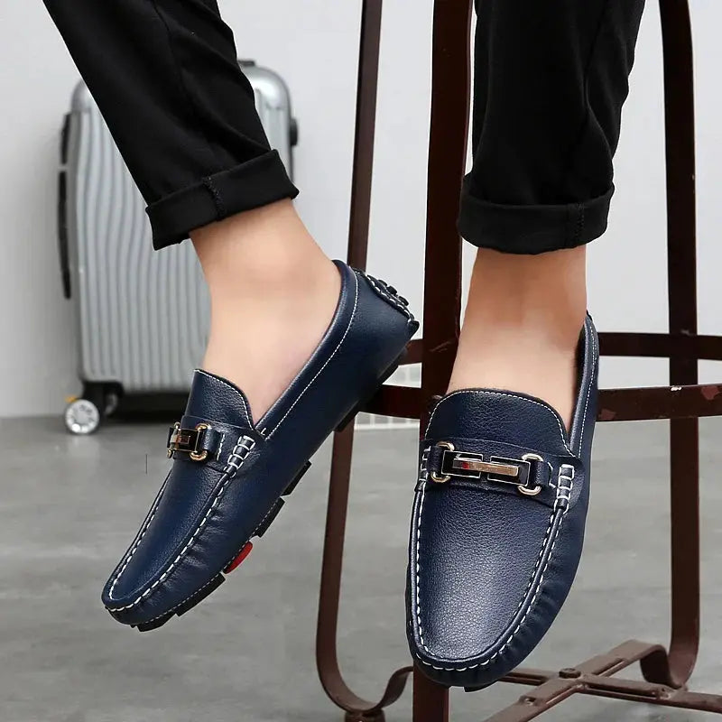 Elegant Full-Grain Leather Loafers